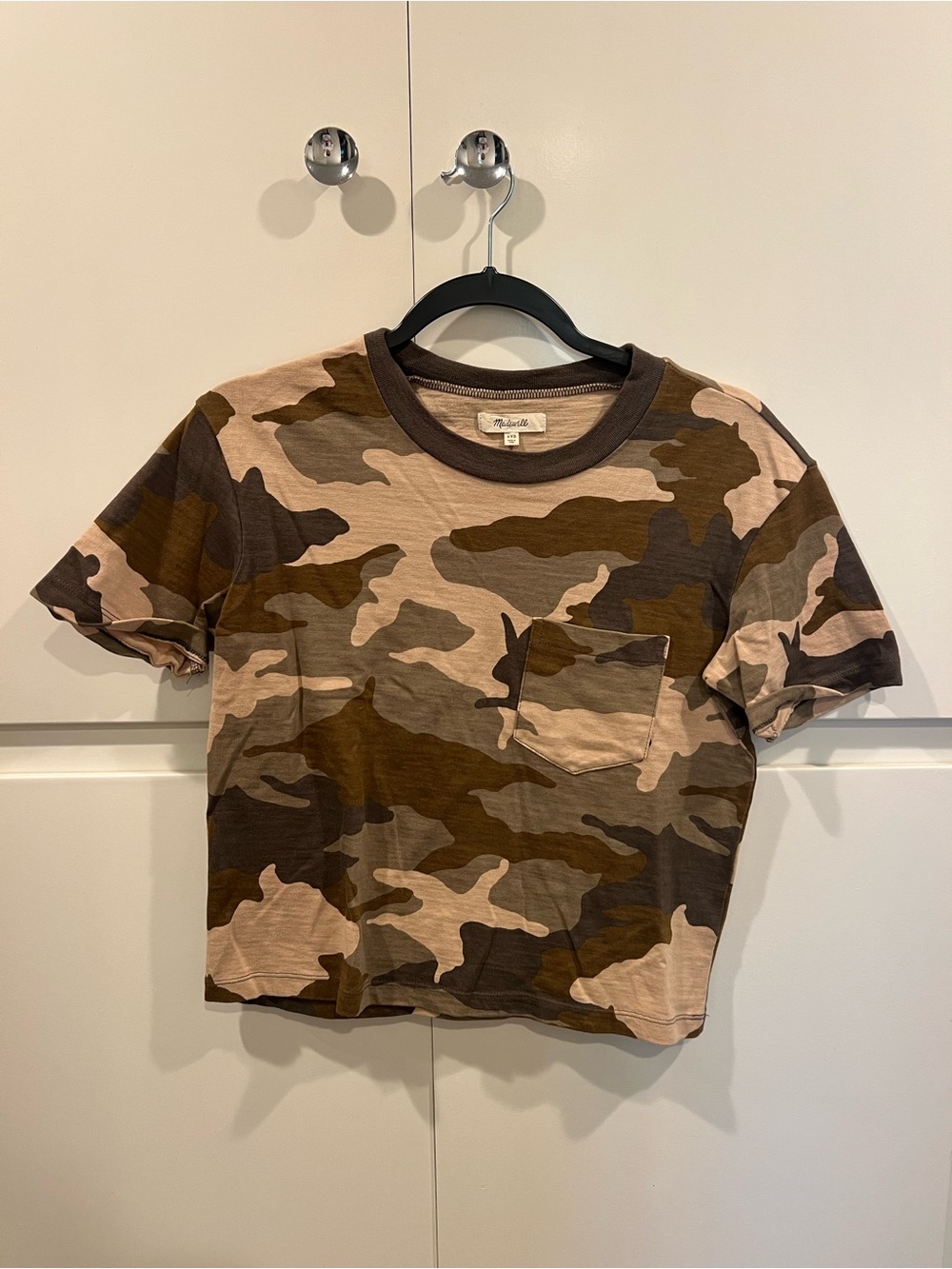 Camo Pocket Tee - Brown/Olive
